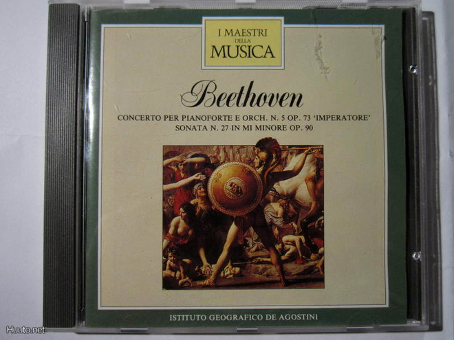 Beethoven Concerto per Pianoforte No. 5 , sonaatti No. 27 CD