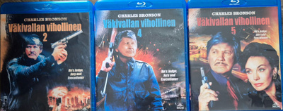Väkivallan vihollinen 2-4 +5 -Blu-Ray