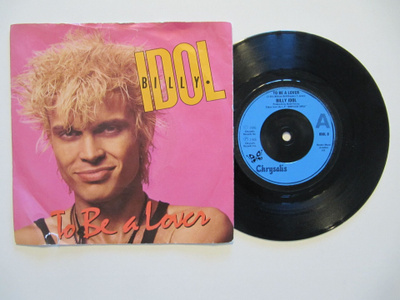Billy Idol – To Be A Lover 7" sinkku