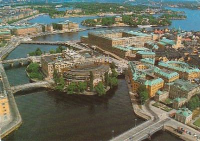 Postikortti, TUKHOLMA, Ilmakuva