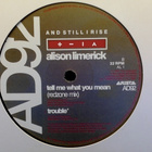ALISON LIMERICK : AND STILL I RISE : VINYYLI MAXI DJ PROMO - pikkukuva 4