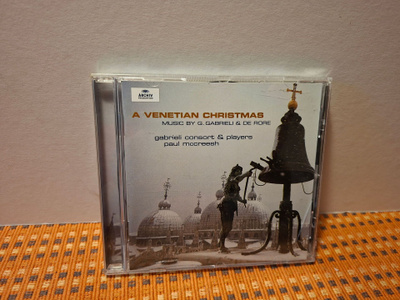 Gabrieli&De Rore:A venetian Christmas-G.Consort ,Mccreesh CD