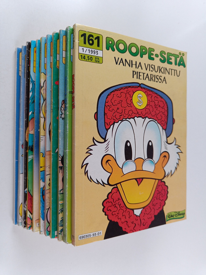 Walt Disney : Roope-setä vuosikerta 1993 (puuttuu numero 2)