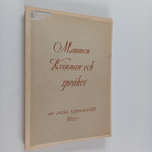 Axel Lindqvist : Mannen, kvinnan och språket - pikkukuva 1