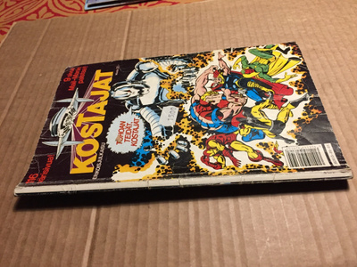 MARVEL KOSTAJAT 1/1989