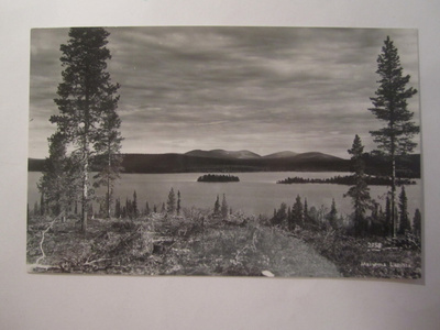 VANHA Postikortti Lappi Kemijärvi 1950-l  Alkup.Mallikappale