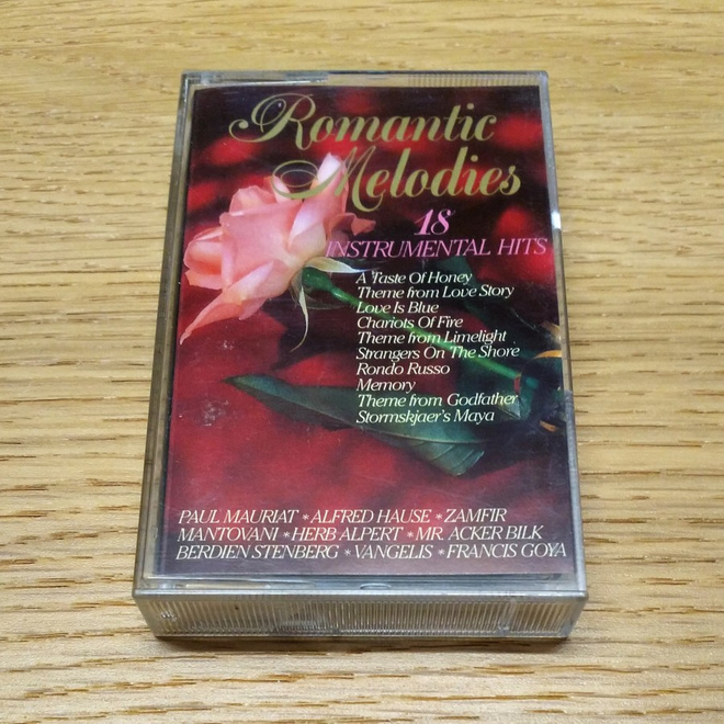 Various – Romantic Melodies: 18 Instrumental Hits C-kasetti