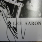LEE AARON B/W PROMOKUVA NIMMARILLA - pikkukuva 2