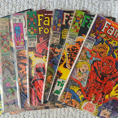 Fantastic four lehdet 1960-luvun lopulta