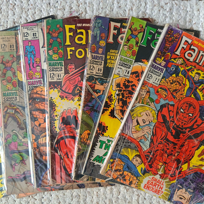 Fantastic four lehdet 1960-luvun lopulta