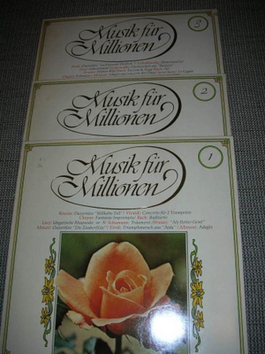 LP vinyyli Musik fur alle 1-6