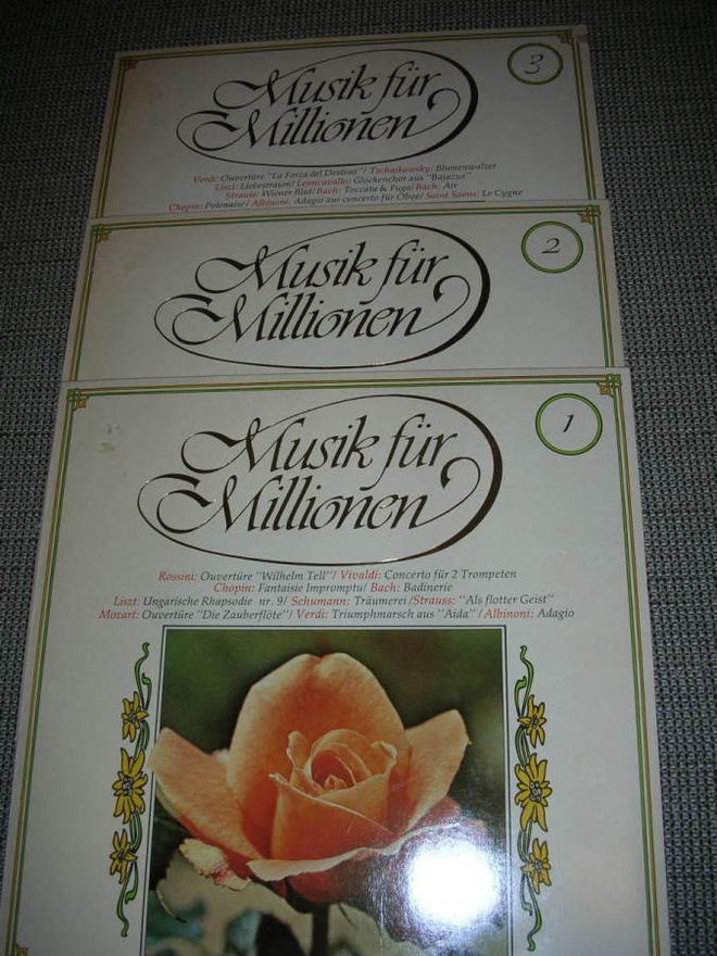 LP vinyyli Musik fur alle 1-6