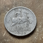 Espanja Cinco cents 1945 - pikkukuva 1