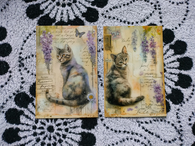 ~Kissa kortti~ 2kpl