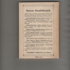 Wells, H. G.: Nykyisen ajan kertomuksia, Kansa 1907, nid, K3 - pikkukuva 5