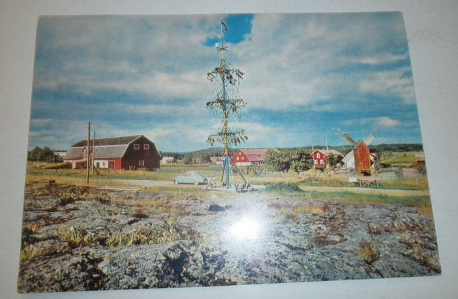 Åland, Kalmar (Kökar), Majstång, väripk, p. 1960