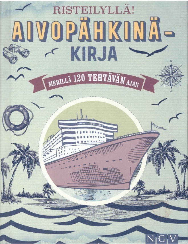 Aivopähkinä - kirja : Ristelyillä! (120 tehtävää)