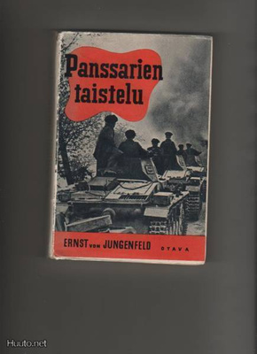 Jungenfeld,Ernst von: Panssarien taistelu, Otava 1941, nid.