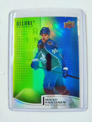 Mikko Rantanen - 21-22 UD Allure Rainbow Green/Blue /299