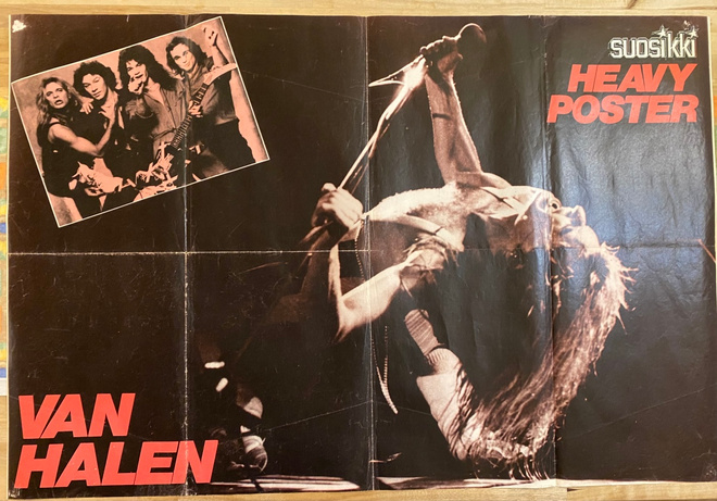 Juliste: Van Halen/ John Travolta, urban cowboy