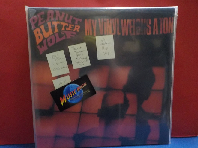 PEANUT BUTTER WOLF - MY VINYL WEIGHS A TON EX/EX- 2LP