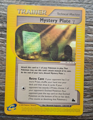 Mystery plate skyridge 135/144!