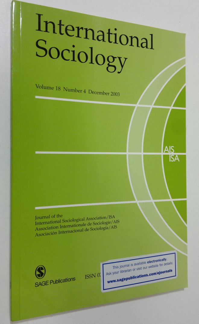 International Sociology vol. 18, nr. 4/2003