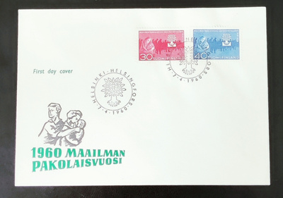 1960 FDC Maailman pakolaisvuosi
