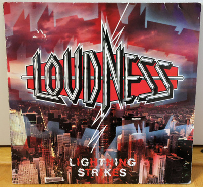 LP - LOUDNESS - Lightning Strikes (1986)