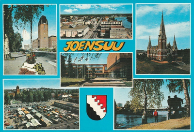 KIRKKOKORTTI - JOENSUUN EV. LUT. KIRKKO - 12