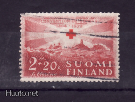 Suomi PR 1939, merkki 2mk+20p, leimattu