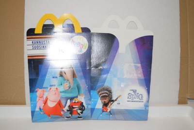 Mcdonalds's Happy meal laatikko Sing