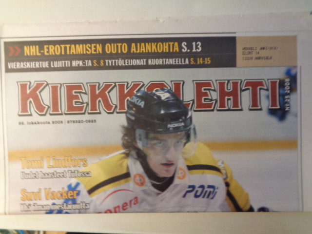 Kiekkolehti Nro 25/2008 (29.1)