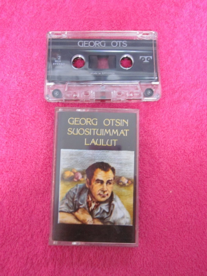 GEORG OTS - suosituimmat laulut ; tallinnassa painettu