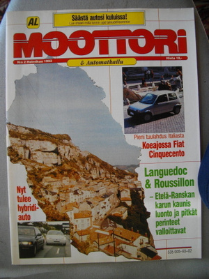 Moottori lehti Nro 2/1993 (17.3)
