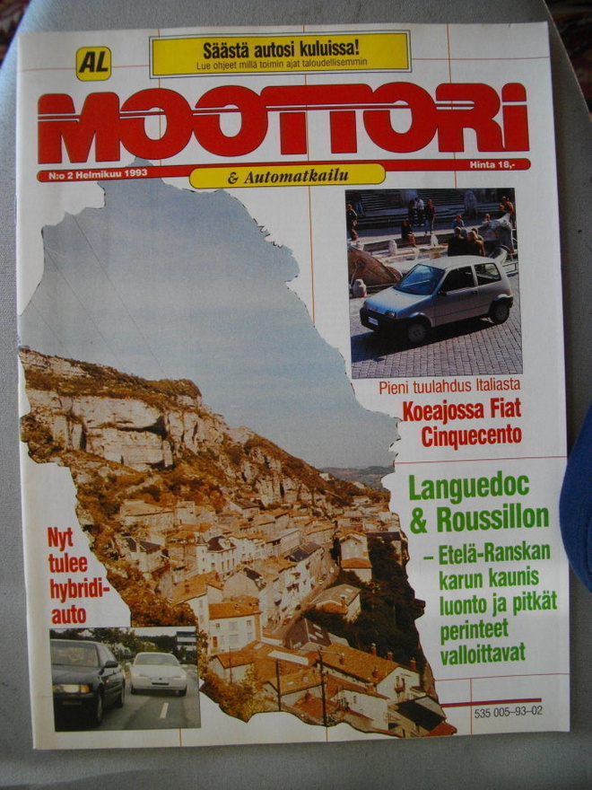 Moottori lehti Nro 2/1993 (17.3)