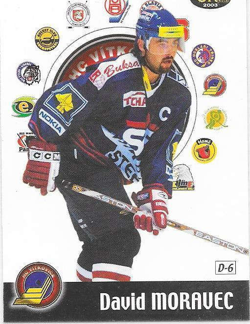 2002-03 OFS Plus #D6 Jiri Trvaj & David Moravec ex- HPK