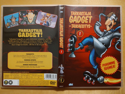 Tarkastaja Gadget 1 - taikaesitys DVD