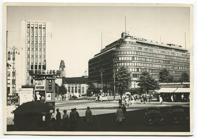 Helsinki Sokos ja Postitalo, kulkenut 1959