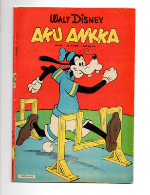 Walt Disney: Aku Ankka N:o 43 / 1980