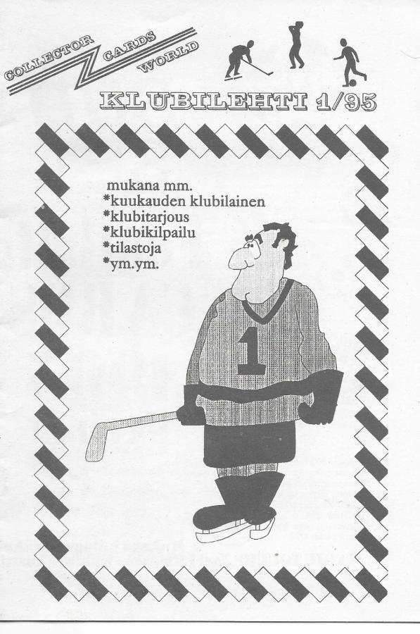 Collector Cards World Klubilehti 1/95