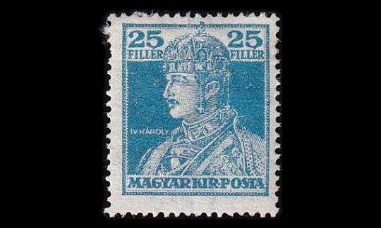 Unkari 216 * Kaarle IV 25 f (1918)