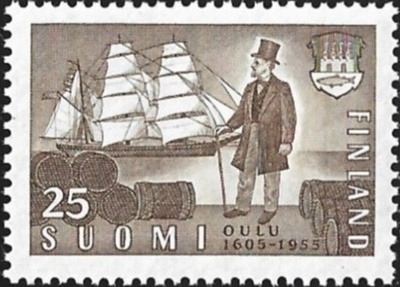 1955 Oulu 350 vuotta ** LaPe 442