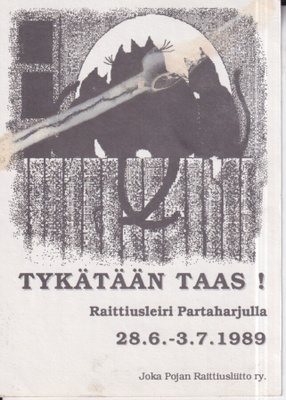 Pieksämäki, Partaharju, Raittiusleiri 1989 ,e116