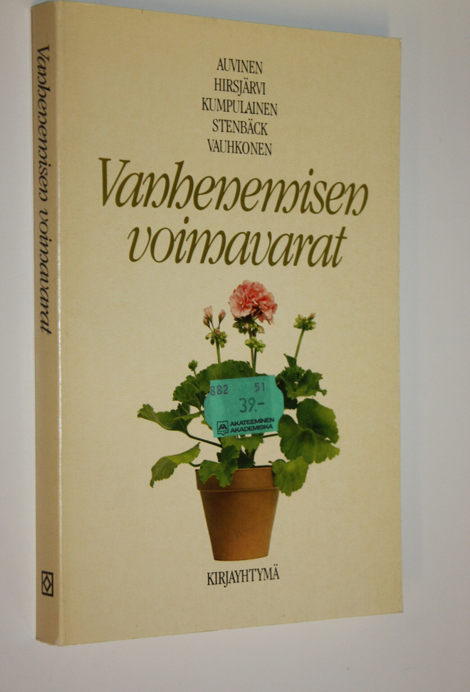 Riitta Auvinen : Vanhenemisen voimavarat