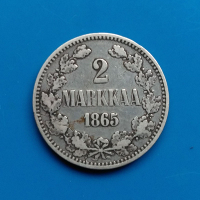 2 Markkaa 1865