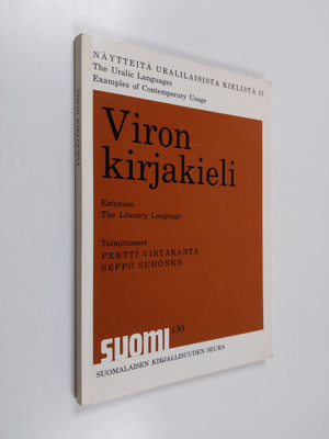 Näytteitä uralilaisista kielistä 2 : Viron kirjakieli = T...