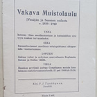 Vakava Muistolaulu Venäjän Ja Suomen Sodasta 1939 - 1940 - pikkukuva 1