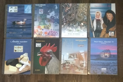 Ahvenanmaa keräilylehdet 2002-2006.