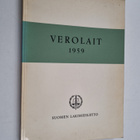 Kauko (toim.) Siipponen : Verolait 1959 - pikkukuva 1